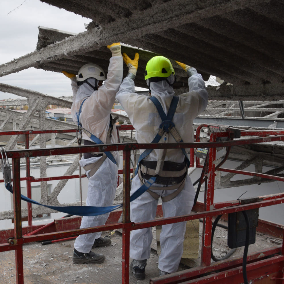 descontaminamos asbesto friable y no friable en Chile